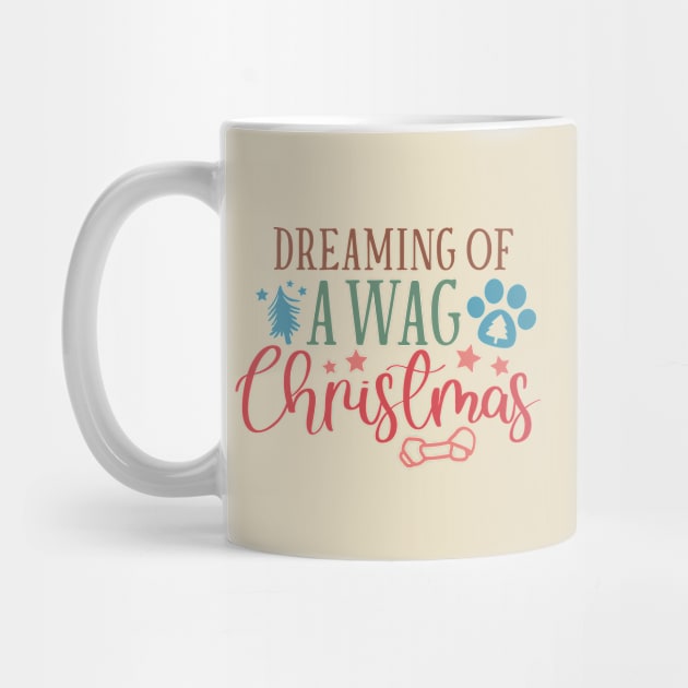 Dreaming of a Wag Christmas - Merry Dogmas by Pop Cult Store